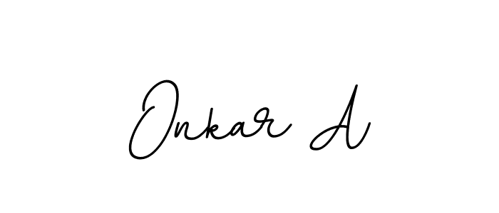 Also You can easily find your signature by using the search form. We will create Onkar A name handwritten signature images for you free of cost using BallpointsItalic-DORy9 sign style. Onkar A signature style 11 images and pictures png