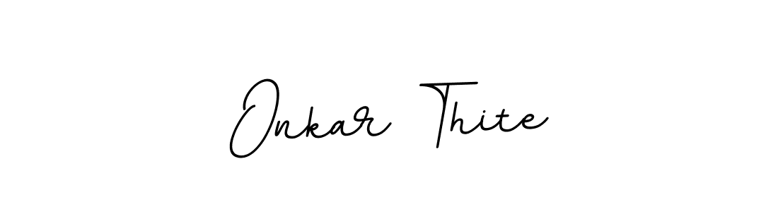 This is the best signature style for the Onkar Thite name. Also you like these signature font (BallpointsItalic-DORy9). Mix name signature. Onkar Thite signature style 11 images and pictures png