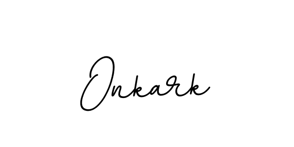 Make a beautiful signature design for name Onkark. With this signature (BallpointsItalic-DORy9) style, you can create a handwritten signature for free. Onkark signature style 11 images and pictures png