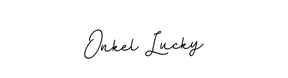 You can use this online signature creator to create a handwritten signature for the name Onkel Lucky. This is the best online autograph maker. Onkel Lucky signature style 11 images and pictures png