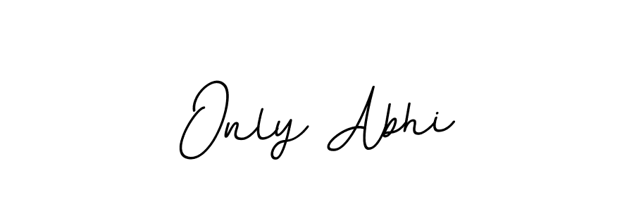 How to make Only Abhi signature? BallpointsItalic-DORy9 is a professional autograph style. Create handwritten signature for Only Abhi name. Only Abhi signature style 11 images and pictures png