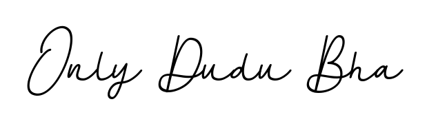 Enhance your business communications with Only Dudu Bha signature in BallpointsItalic-DORy9 lettering. Clean, modern, and universally compatible. Only Dudu Bha signature style 11 images and pictures png