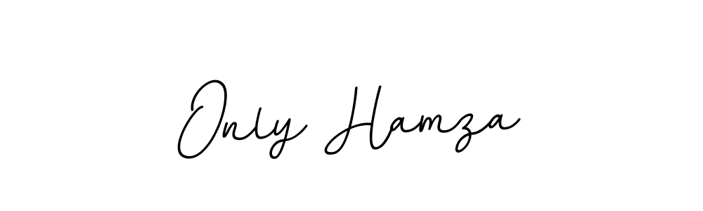 Make a beautiful signature design for name Only Hamza. With this signature (BallpointsItalic-DORy9) style, you can create a handwritten signature for free. Only Hamza signature style 11 images and pictures png