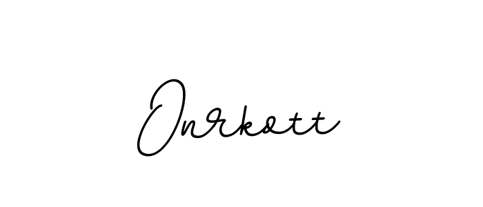 The best way (BallpointsItalic-DORy9) to make a short signature is to pick only two or three words in your name. The name Onrkott include a total of six letters. For converting this name. Onrkott signature style 11 images and pictures png