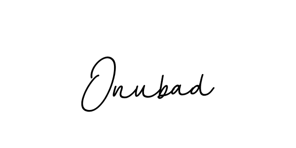 Create a beautiful signature design for name Onubad. With this signature (BallpointsItalic-DORy9) fonts, you can make a handwritten signature for free. Onubad signature style 11 images and pictures png