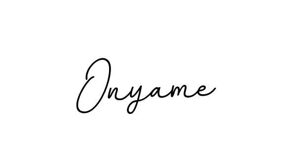 Onyame stylish signature style. Best Handwritten Sign (BallpointsItalic-DORy9) for my name. Handwritten Signature Collection Ideas for my name Onyame. Onyame signature style 11 images and pictures png