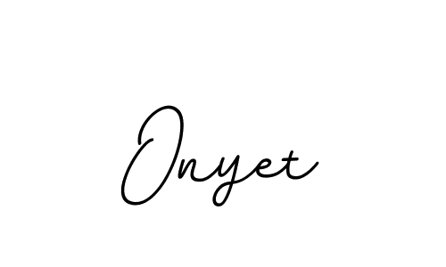 Onyet stylish signature style. Best Handwritten Sign (BallpointsItalic-DORy9) for my name. Handwritten Signature Collection Ideas for my name Onyet. Onyet signature style 11 images and pictures png