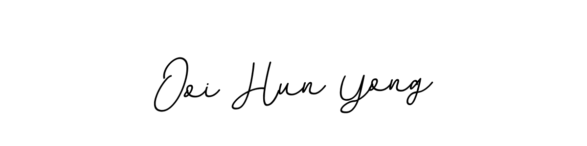 This is the best signature style for the Ooi Hun Yong name. Also you like these signature font (BallpointsItalic-DORy9). Mix name signature. Ooi Hun Yong signature style 11 images and pictures png