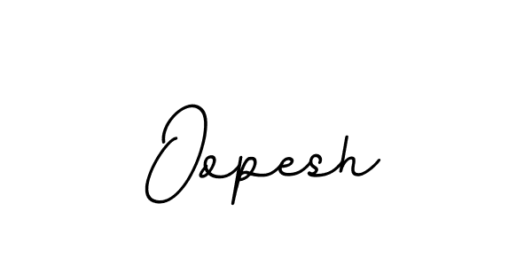 Also we have Oopesh name is the best signature style. Create professional handwritten signature collection using BallpointsItalic-DORy9 autograph style. Oopesh signature style 11 images and pictures png