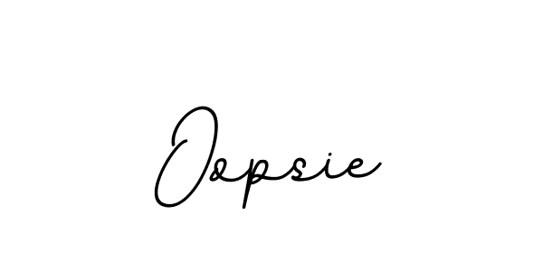 How to make Oopsie name signature. Use BallpointsItalic-DORy9 style for creating short signs online. This is the latest handwritten sign. Oopsie signature style 11 images and pictures png