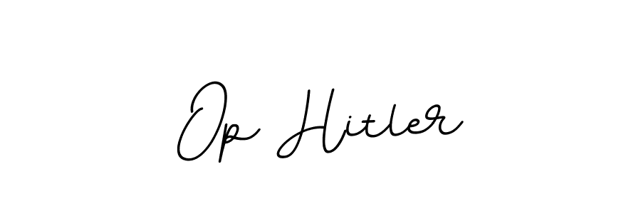 Best and Professional Signature Style for Op Hitler. BallpointsItalic-DORy9 Best Signature Style Collection. Op Hitler signature style 11 images and pictures png