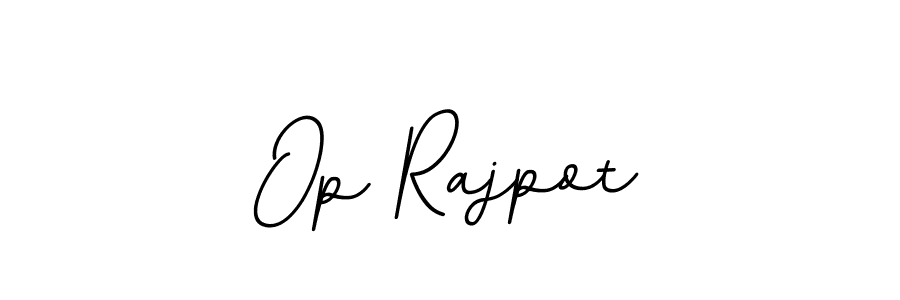 How to make Op Rajpot name signature. Use BallpointsItalic-DORy9 style for creating short signs online. This is the latest handwritten sign. Op Rajpot signature style 11 images and pictures png