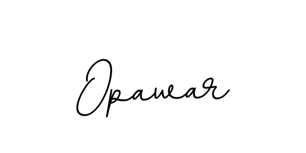 You should practise on your own different ways (BallpointsItalic-DORy9) to write your name (Opawar) in signature. don't let someone else do it for you. Opawar signature style 11 images and pictures png