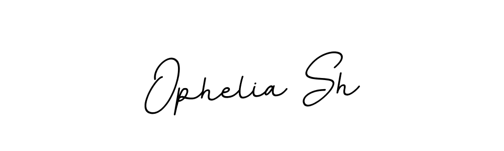 Create a beautiful signature design for name Ophelia Sh. With this signature (BallpointsItalic-DORy9) fonts, you can make a handwritten signature for free. Ophelia Sh signature style 11 images and pictures png