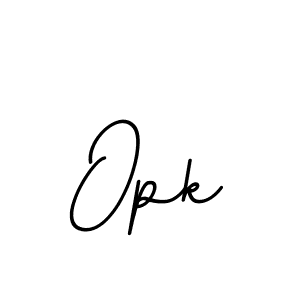 Opk stylish signature style. Best Handwritten Sign (BallpointsItalic-DORy9) for my name. Handwritten Signature Collection Ideas for my name Opk. Opk signature style 11 images and pictures png