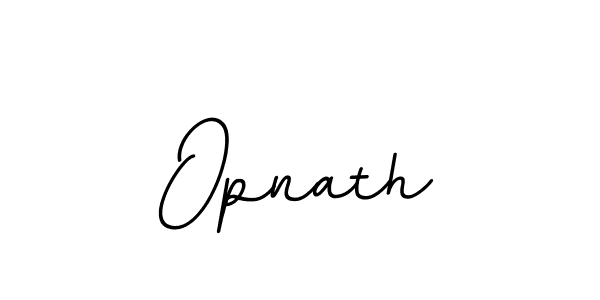 Opnath stylish signature style. Best Handwritten Sign (BallpointsItalic-DORy9) for my name. Handwritten Signature Collection Ideas for my name Opnath. Opnath signature style 11 images and pictures png