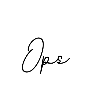 How to make Ops signature? BallpointsItalic-DORy9 is a professional autograph style. Create handwritten signature for Ops name. Ops signature style 11 images and pictures png