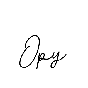 It looks lik you need a new signature style for name Opy. Design unique handwritten (BallpointsItalic-DORy9) signature with our free signature maker in just a few clicks. Opy signature style 11 images and pictures png