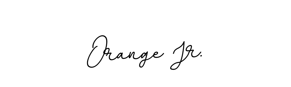 Orange Jr. stylish signature style. Best Handwritten Sign (BallpointsItalic-DORy9) for my name. Handwritten Signature Collection Ideas for my name Orange Jr.. Orange Jr. signature style 11 images and pictures png