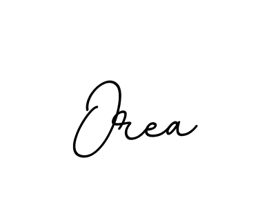 Use a signature maker to create a handwritten signature online. With this signature software, you can design (BallpointsItalic-DORy9) your own signature for name Orea. Orea signature style 11 images and pictures png