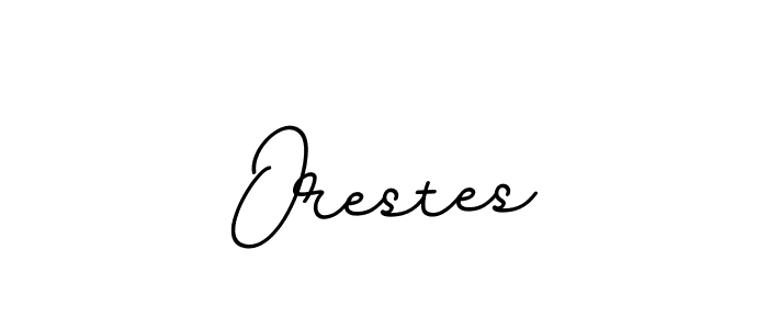 You should practise on your own different ways (BallpointsItalic-DORy9) to write your name (Orestes) in signature. don't let someone else do it for you. Orestes signature style 11 images and pictures png