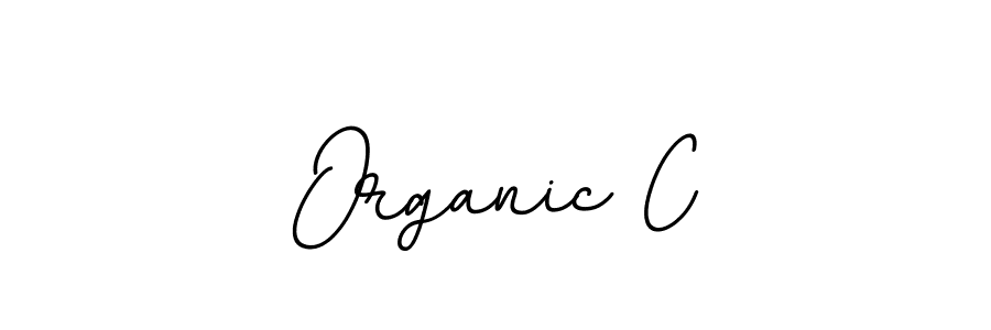 Use a signature maker to create a handwritten signature online. With this signature software, you can design (BallpointsItalic-DORy9) your own signature for name Organic C. Organic C signature style 11 images and pictures png