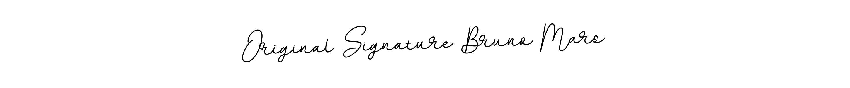 Create a beautiful signature design for name Original Signature Bruno Mars. With this signature (BallpointsItalic-DORy9) fonts, you can make a handwritten signature for free. Original Signature Bruno Mars signature style 11 images and pictures png