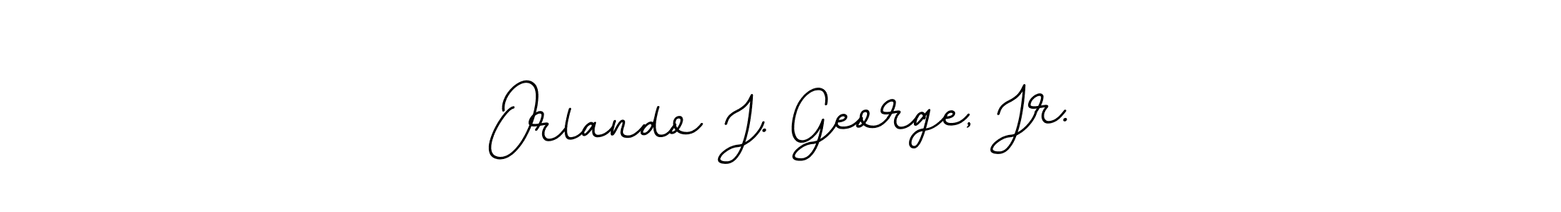 You should practise on your own different ways (BallpointsItalic-DORy9) to write your name (Orlando J. George, Jr.) in signature. don't let someone else do it for you. Orlando J. George, Jr. signature style 11 images and pictures png