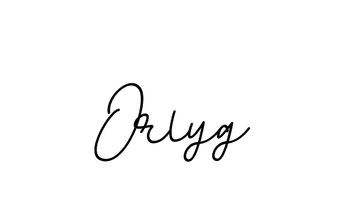 Make a beautiful signature design for name Orlyg. With this signature (BallpointsItalic-DORy9) style, you can create a handwritten signature for free. Orlyg signature style 11 images and pictures png