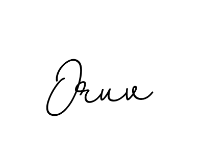 Make a beautiful signature design for name Oruv. With this signature (BallpointsItalic-DORy9) style, you can create a handwritten signature for free. Oruv signature style 11 images and pictures png