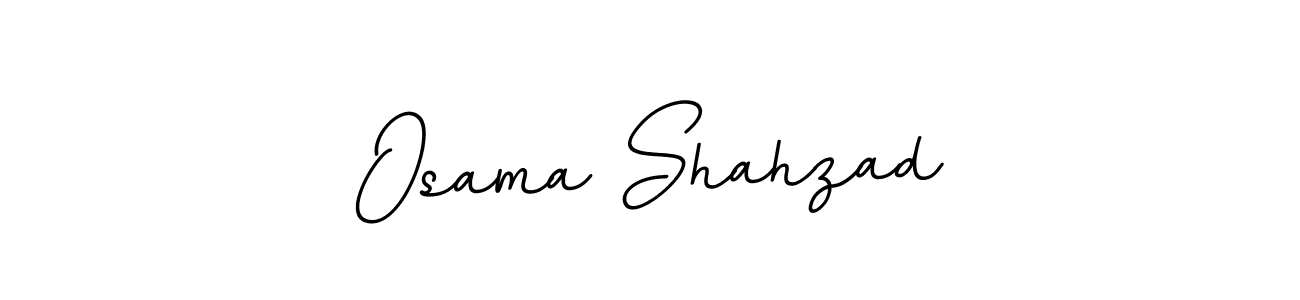 Make a beautiful signature design for name Osama Shahzad. With this signature (BallpointsItalic-DORy9) style, you can create a handwritten signature for free. Osama Shahzad signature style 11 images and pictures png