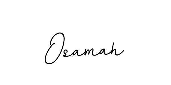 Osamah stylish signature style. Best Handwritten Sign (BallpointsItalic-DORy9) for my name. Handwritten Signature Collection Ideas for my name Osamah. Osamah signature style 11 images and pictures png