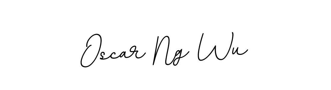 Design your own signature with our free online signature maker. With this signature software, you can create a handwritten (BallpointsItalic-DORy9) signature for name Oscar Ng Wu. Oscar Ng Wu signature style 11 images and pictures png