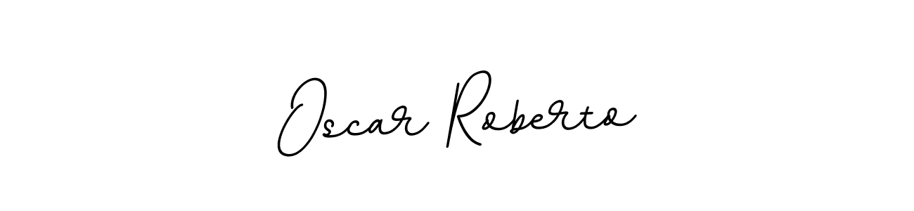 The best way (BallpointsItalic-DORy9) to make a short signature is to pick only two or three words in your name. The name Oscar Roberto include a total of six letters. For converting this name. Oscar Roberto signature style 11 images and pictures png