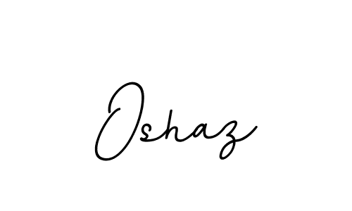 How to make Oshaz name signature. Use BallpointsItalic-DORy9 style for creating short signs online. This is the latest handwritten sign. Oshaz signature style 11 images and pictures png