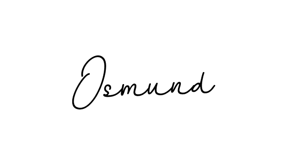 You should practise on your own different ways (BallpointsItalic-DORy9) to write your name (Osmund) in signature. don't let someone else do it for you. Osmund signature style 11 images and pictures png