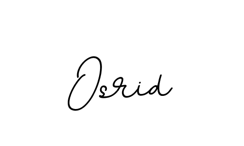 Make a beautiful signature design for name Osrid. With this signature (BallpointsItalic-DORy9) style, you can create a handwritten signature for free. Osrid signature style 11 images and pictures png