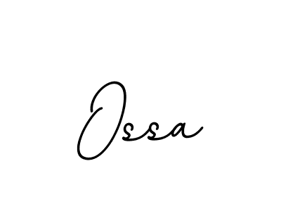 Ossa stylish signature style. Best Handwritten Sign (BallpointsItalic-DORy9) for my name. Handwritten Signature Collection Ideas for my name Ossa. Ossa signature style 11 images and pictures png