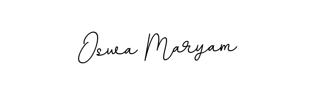 Make a beautiful signature design for name Oswa Maryam. Use this online signature maker to create a handwritten signature for free. Oswa Maryam signature style 11 images and pictures png
