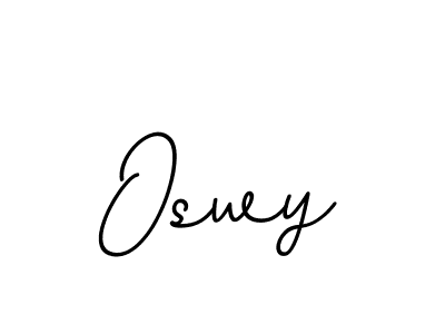 Also we have Oswy name is the best signature style. Create professional handwritten signature collection using BallpointsItalic-DORy9 autograph style. Oswy signature style 11 images and pictures png