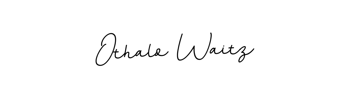 Othalo Waitz stylish signature style. Best Handwritten Sign (BallpointsItalic-DORy9) for my name. Handwritten Signature Collection Ideas for my name Othalo Waitz. Othalo Waitz signature style 11 images and pictures png