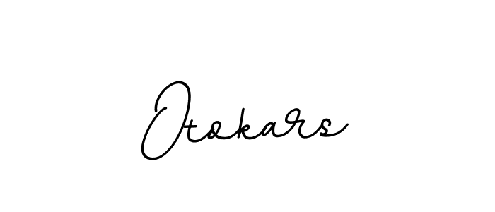 Create a beautiful signature design for name Otokars. With this signature (BallpointsItalic-DORy9) fonts, you can make a handwritten signature for free. Otokars signature style 11 images and pictures png