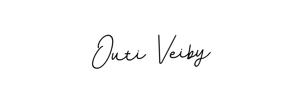 Outi Veiby stylish signature style. Best Handwritten Sign (BallpointsItalic-DORy9) for my name. Handwritten Signature Collection Ideas for my name Outi Veiby. Outi Veiby signature style 11 images and pictures png