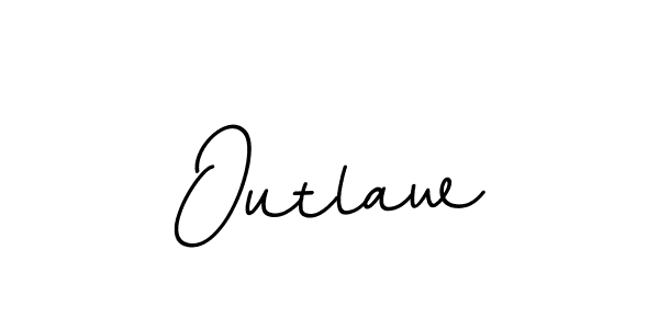 How to make Outlaw name signature. Use BallpointsItalic-DORy9 style for creating short signs online. This is the latest handwritten sign. Outlaw signature style 11 images and pictures png