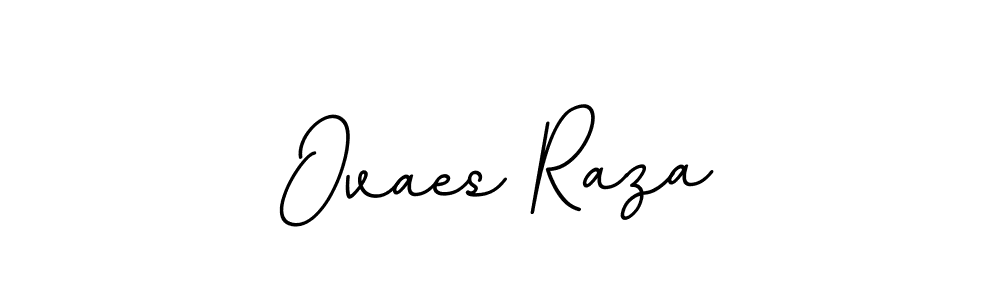Ovaes Raza stylish signature style. Best Handwritten Sign (BallpointsItalic-DORy9) for my name. Handwritten Signature Collection Ideas for my name Ovaes Raza. Ovaes Raza signature style 11 images and pictures png