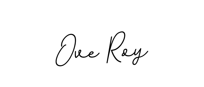 The best way (BallpointsItalic-DORy9) to make a short signature is to pick only two or three words in your name. The name Ove Roy include a total of six letters. For converting this name. Ove Roy signature style 11 images and pictures png