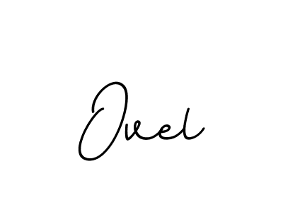 Create a beautiful signature design for name Ovel. With this signature (BallpointsItalic-DORy9) fonts, you can make a handwritten signature for free. Ovel signature style 11 images and pictures png