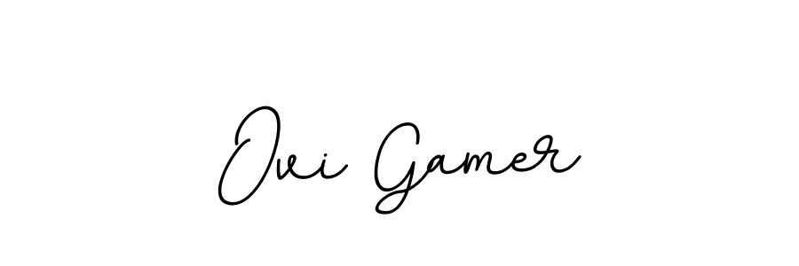 You should practise on your own different ways (BallpointsItalic-DORy9) to write your name (Ovi Gamer) in signature. don't let someone else do it for you. Ovi Gamer signature style 11 images and pictures png