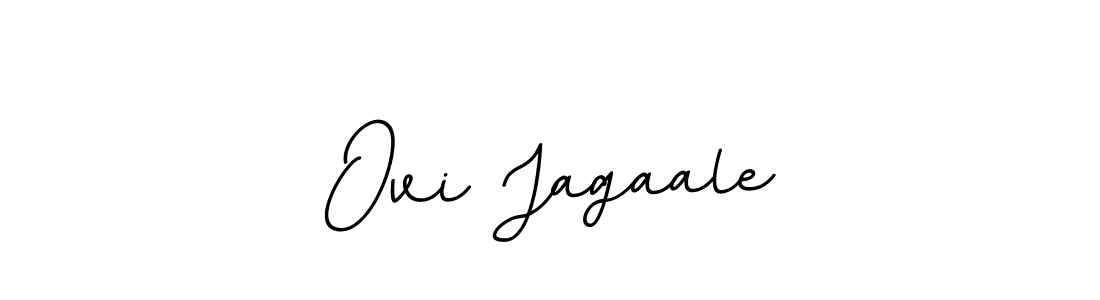 Create a beautiful signature design for name Ovi Jagaale. With this signature (BallpointsItalic-DORy9) fonts, you can make a handwritten signature for free. Ovi Jagaale signature style 11 images and pictures png