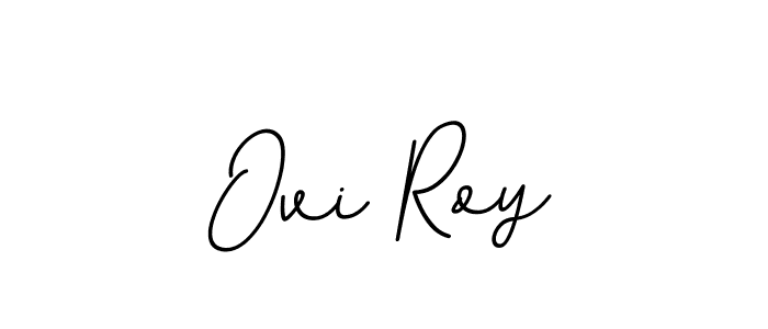Also we have Ovi Roy name is the best signature style. Create professional handwritten signature collection using BallpointsItalic-DORy9 autograph style. Ovi Roy signature style 11 images and pictures png